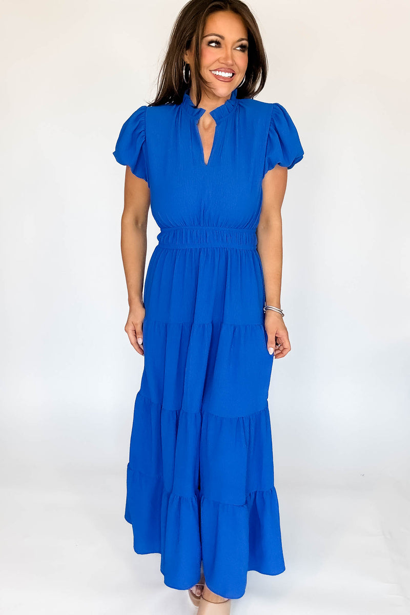 Beauty Cobalt Maxi Dress