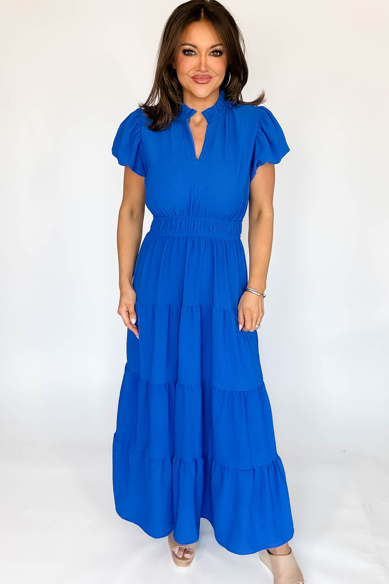 Beauty Cobalt Maxi Dress