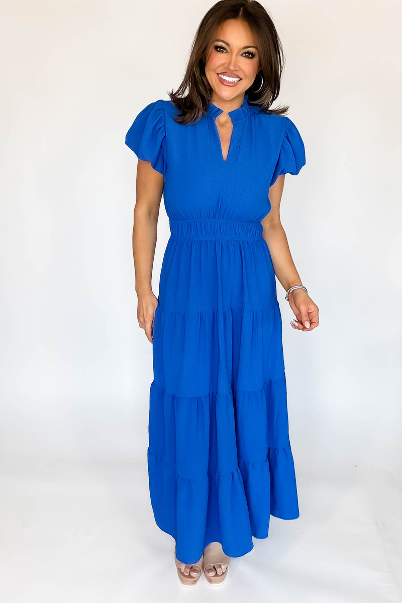 Beauty Cobalt Maxi Dress