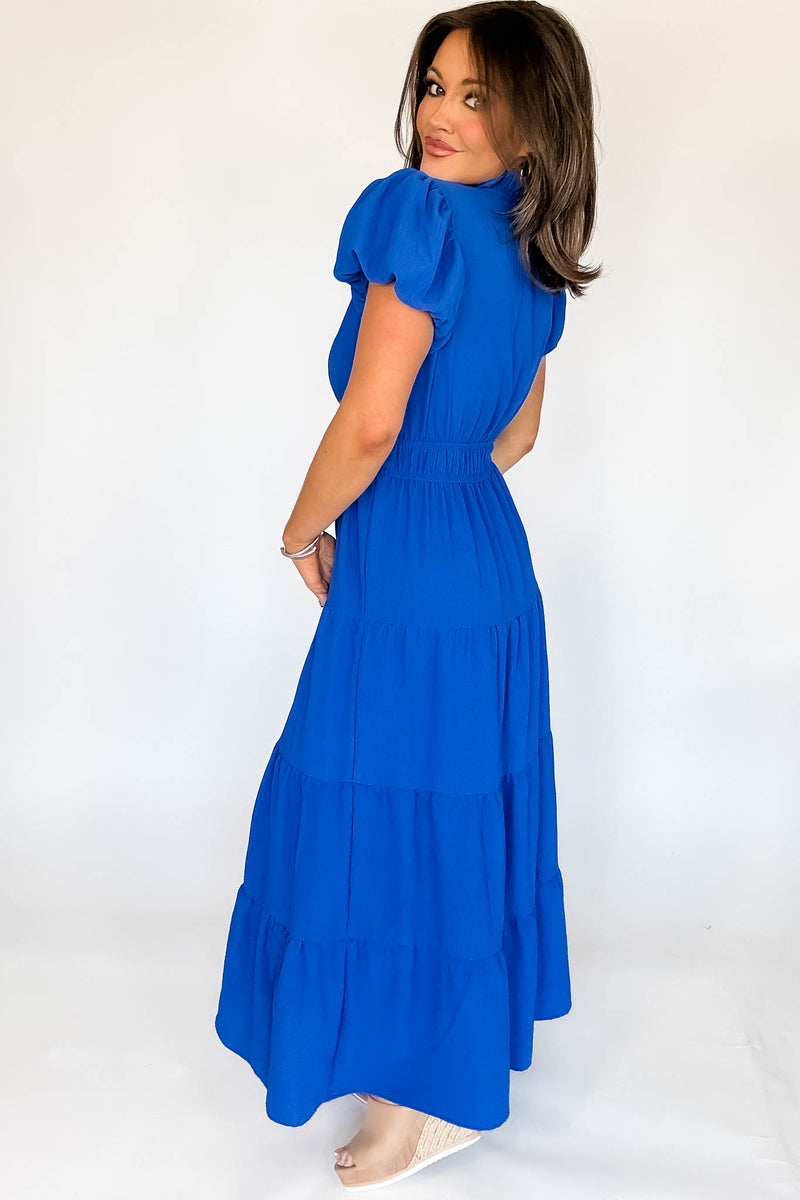 Beauty Cobalt Maxi Dress