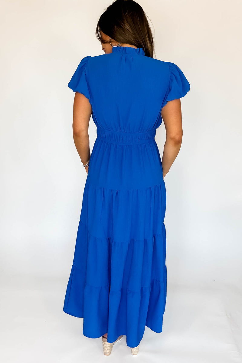Beauty Cobalt Maxi Dress