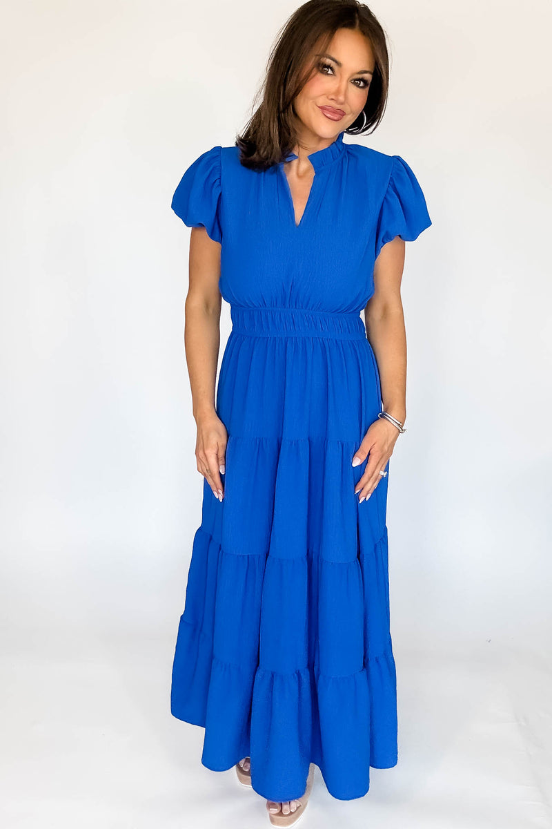 Beauty Cobalt Maxi Dress