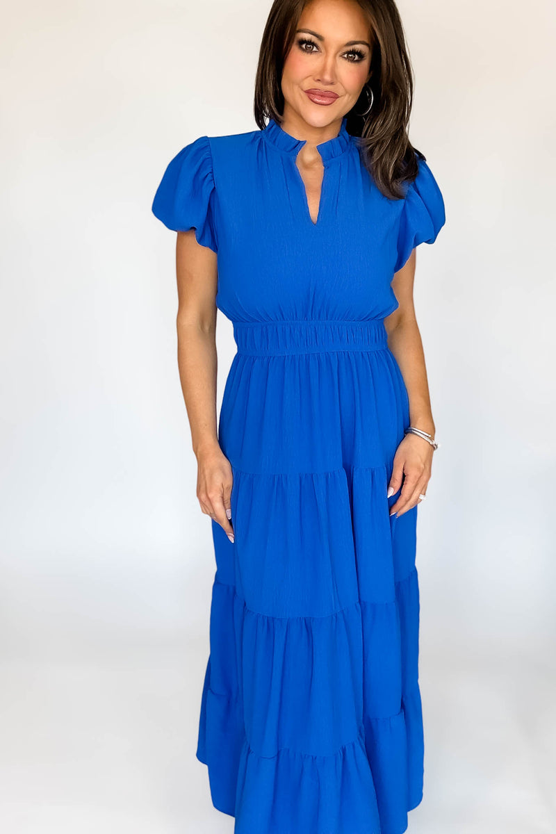 Beauty Cobalt Maxi Dress