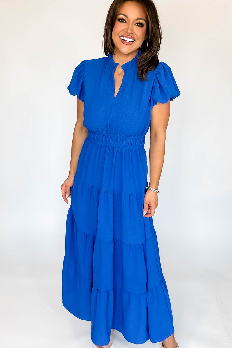 Beauty Cobalt Maxi Dress