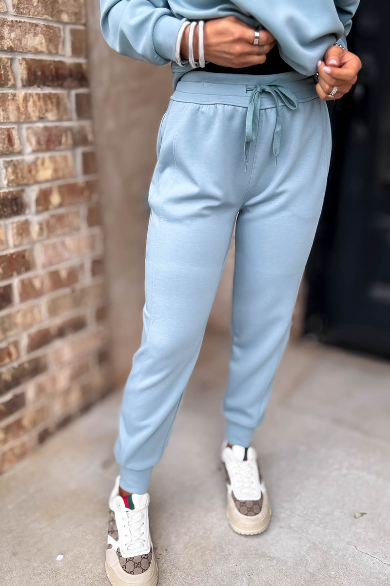 Scuba Blue Grey Jogger