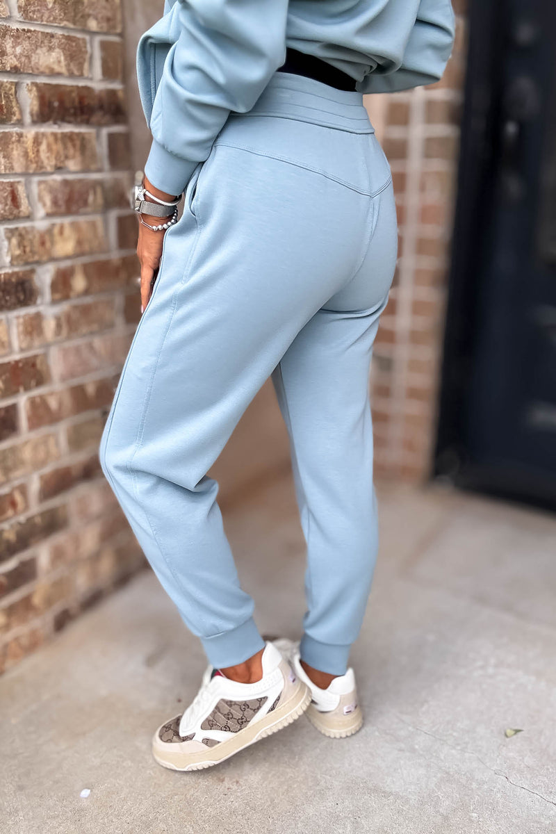 Scuba Blue Grey Jogger