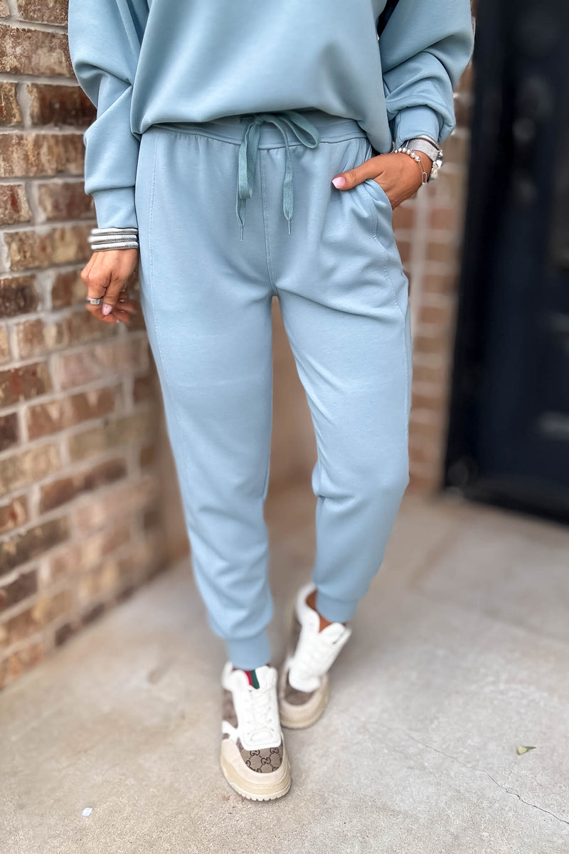 Scuba Blue Grey Jogger