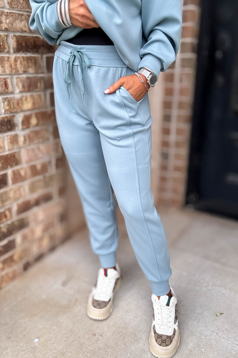 Scuba Blue Grey Jogger