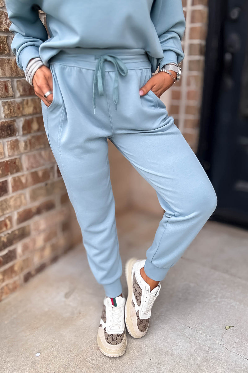 Scuba Blue Grey Jogger