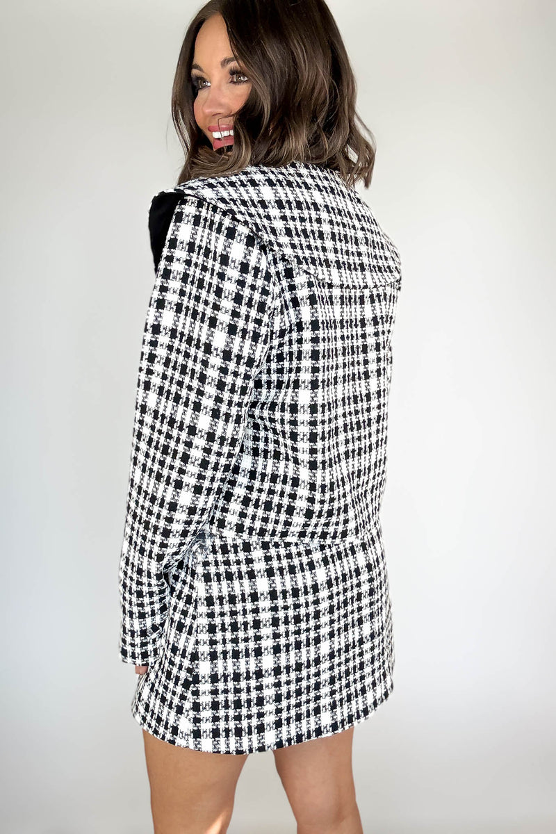 Mable Tweed Peter Pan Collar Jacket