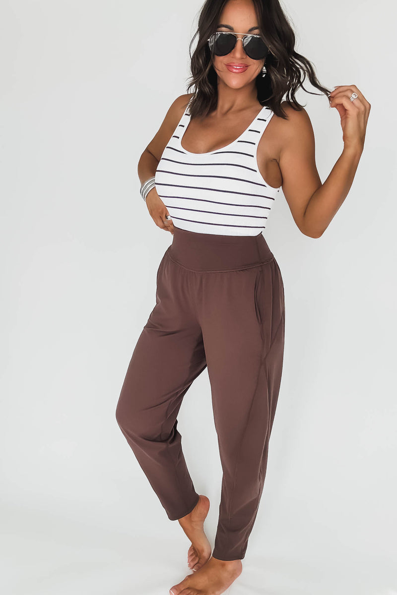 Venice Rich Soil Flow Barrel Active Pants
