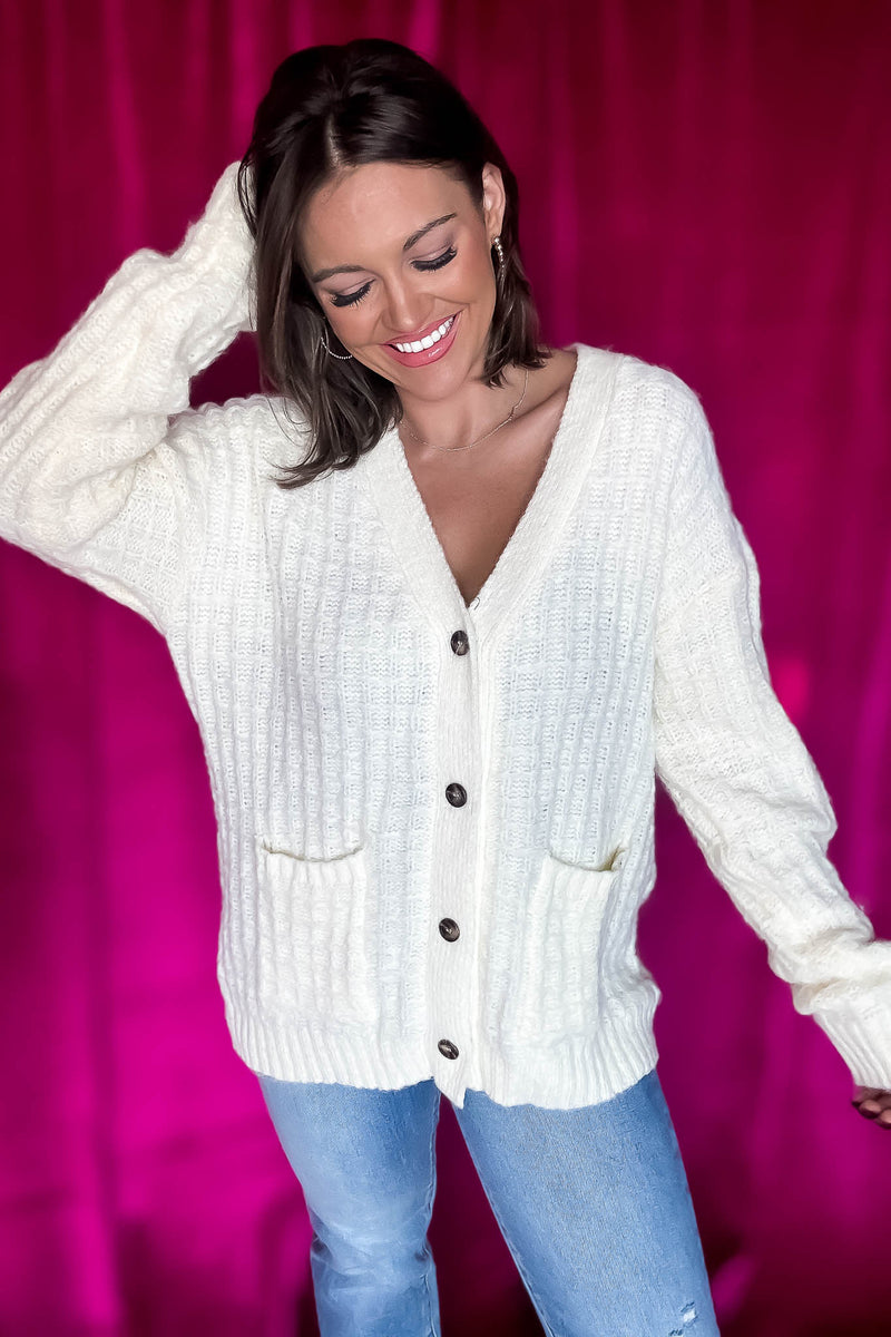 Cream Cardigan