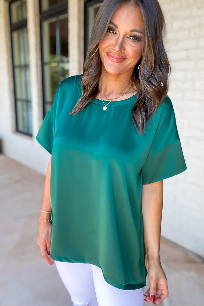 Can We Be Friends Emerald Top