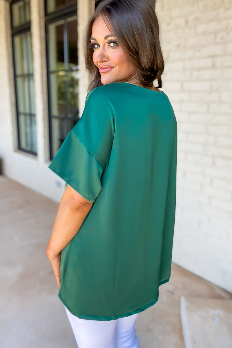 Can We Be Friends Emerald Top