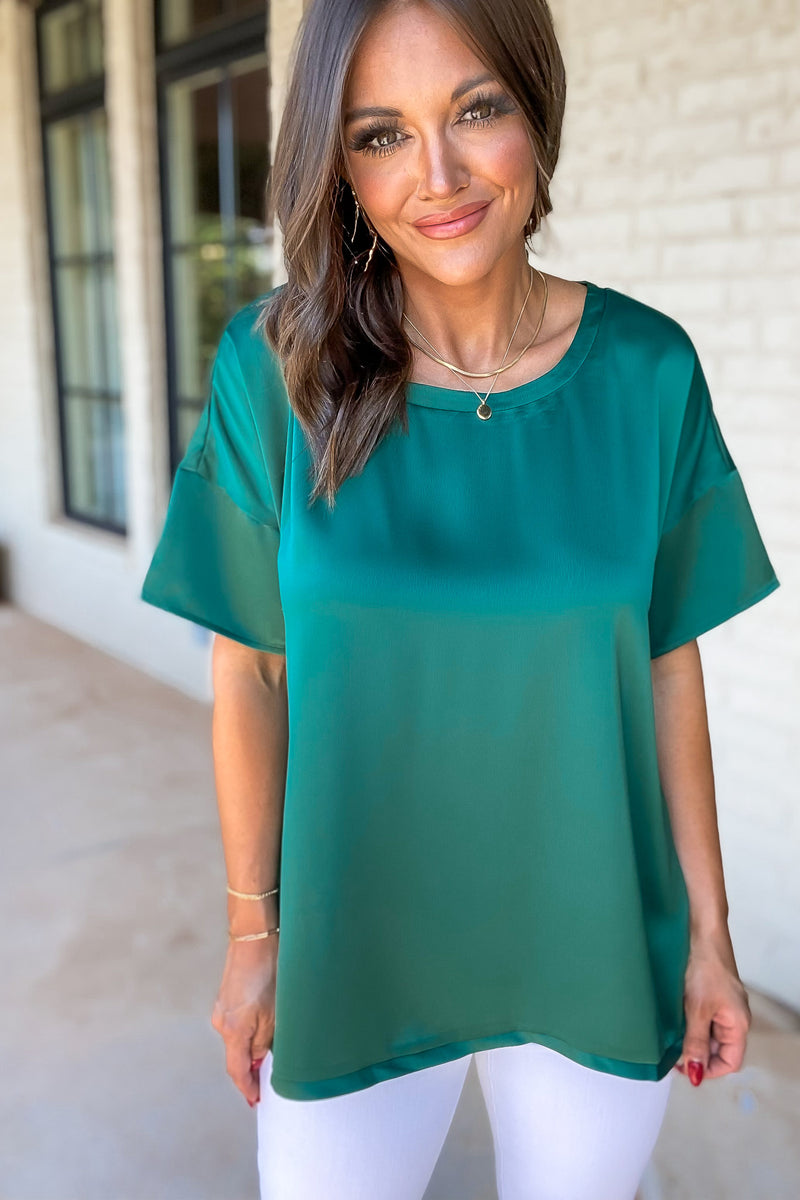 Can We Be Friends Emerald Top