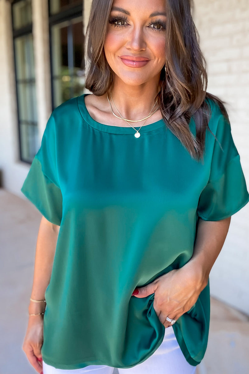Can We Be Friends Emerald Top