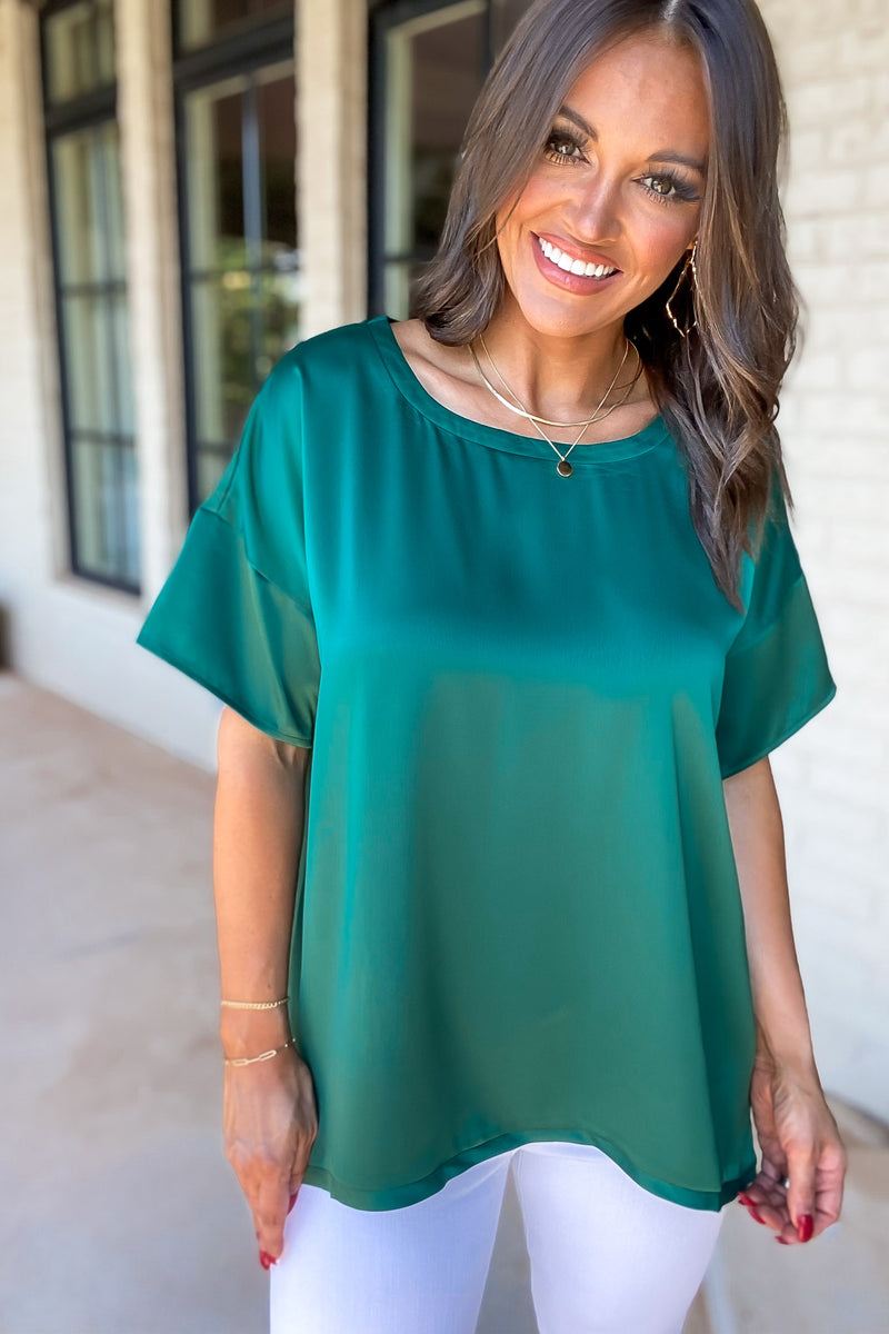 Can We Be Friends Emerald Top