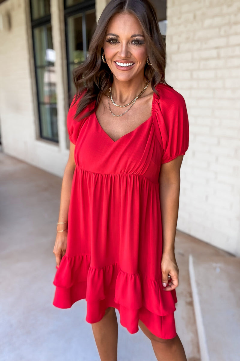 Fondest Memory Red Dress