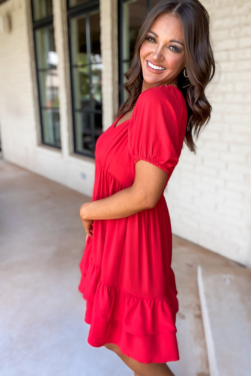 Fondest Memory Red Dress