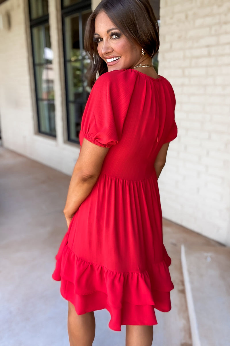 Fondest Memory Red Dress