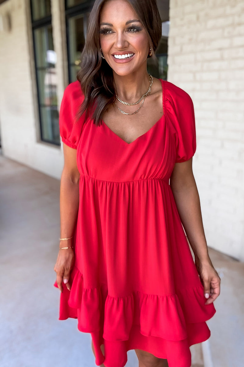 Fondest Memory Red Dress