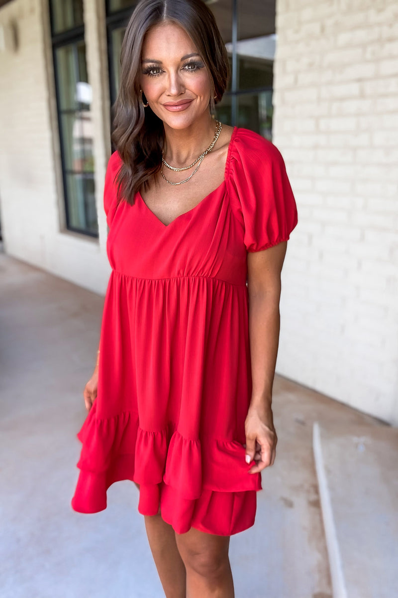 Fondest Memory Red Dress