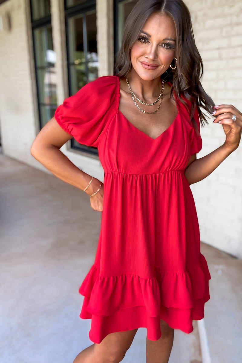 Fondest Memory Red Dress