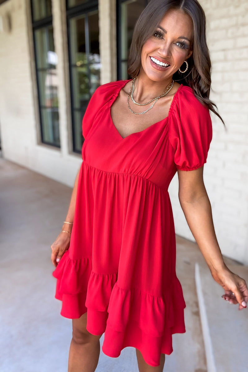 Fondest Memory Red Dress