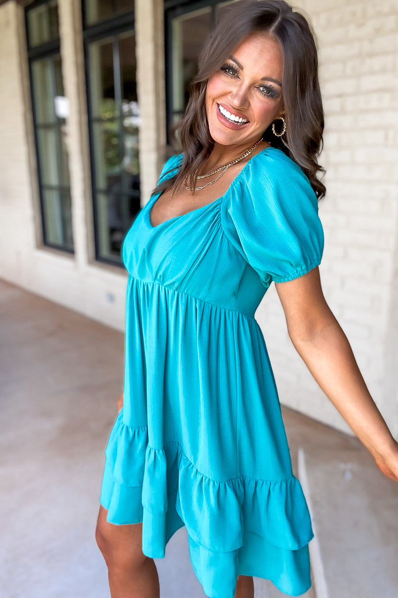 Fondest Memory Green Dress