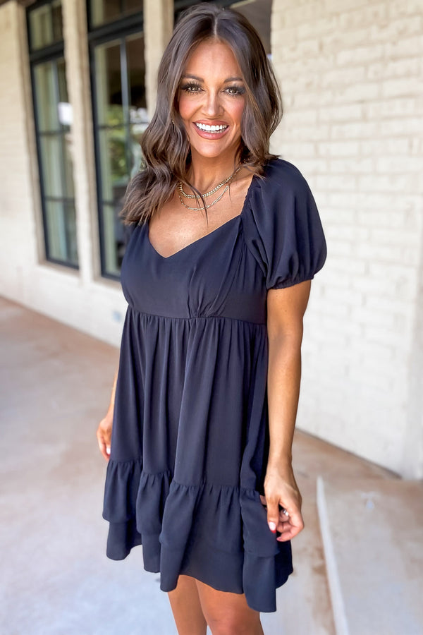 Fondest Memory Black Dress