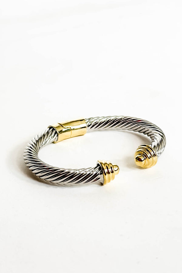 Cable Hinge Bracelet