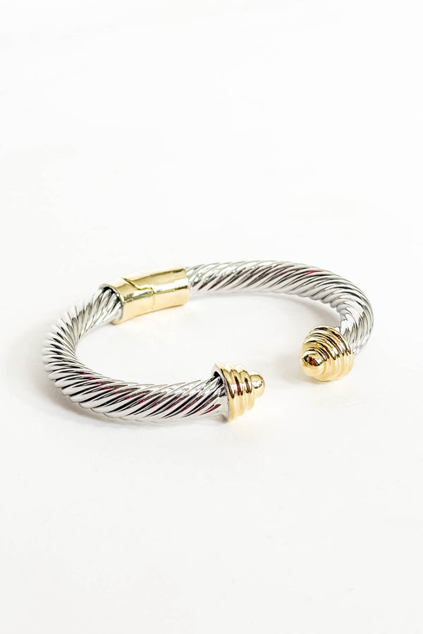 Cable Hinge Bracelet