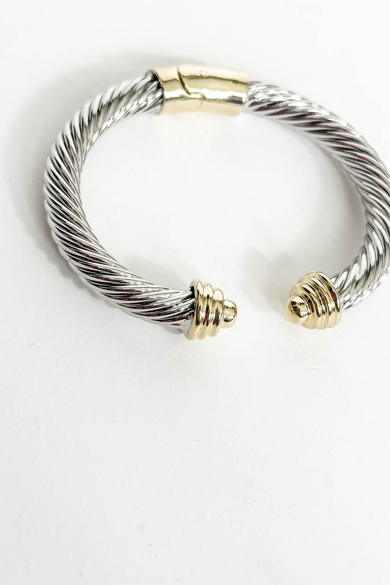 Cable Hinge Bracelet