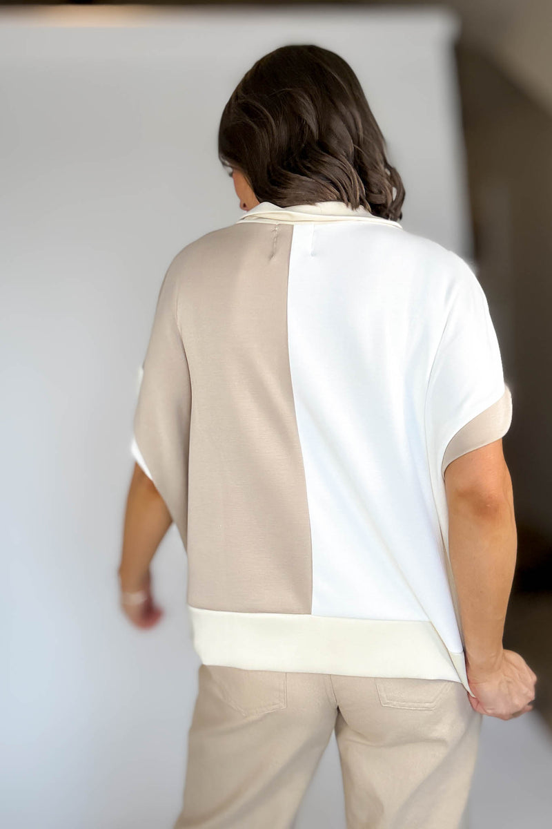 Bucketlist Half Zip Short Sleeves Pullover