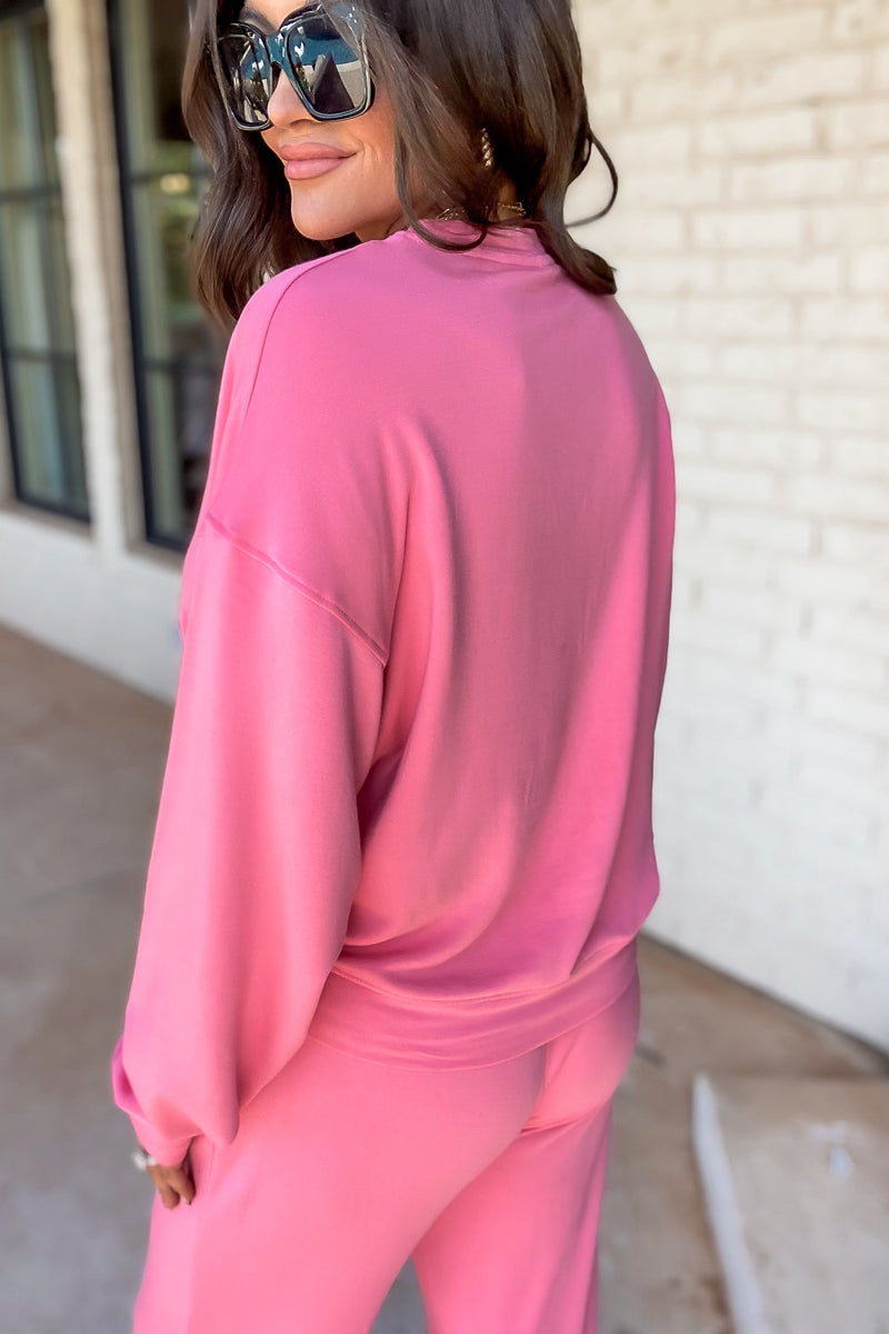 Skipper Sporty Pink Crewneck
