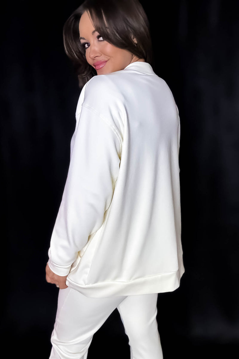 Elevated Bone Button Down Cardigan