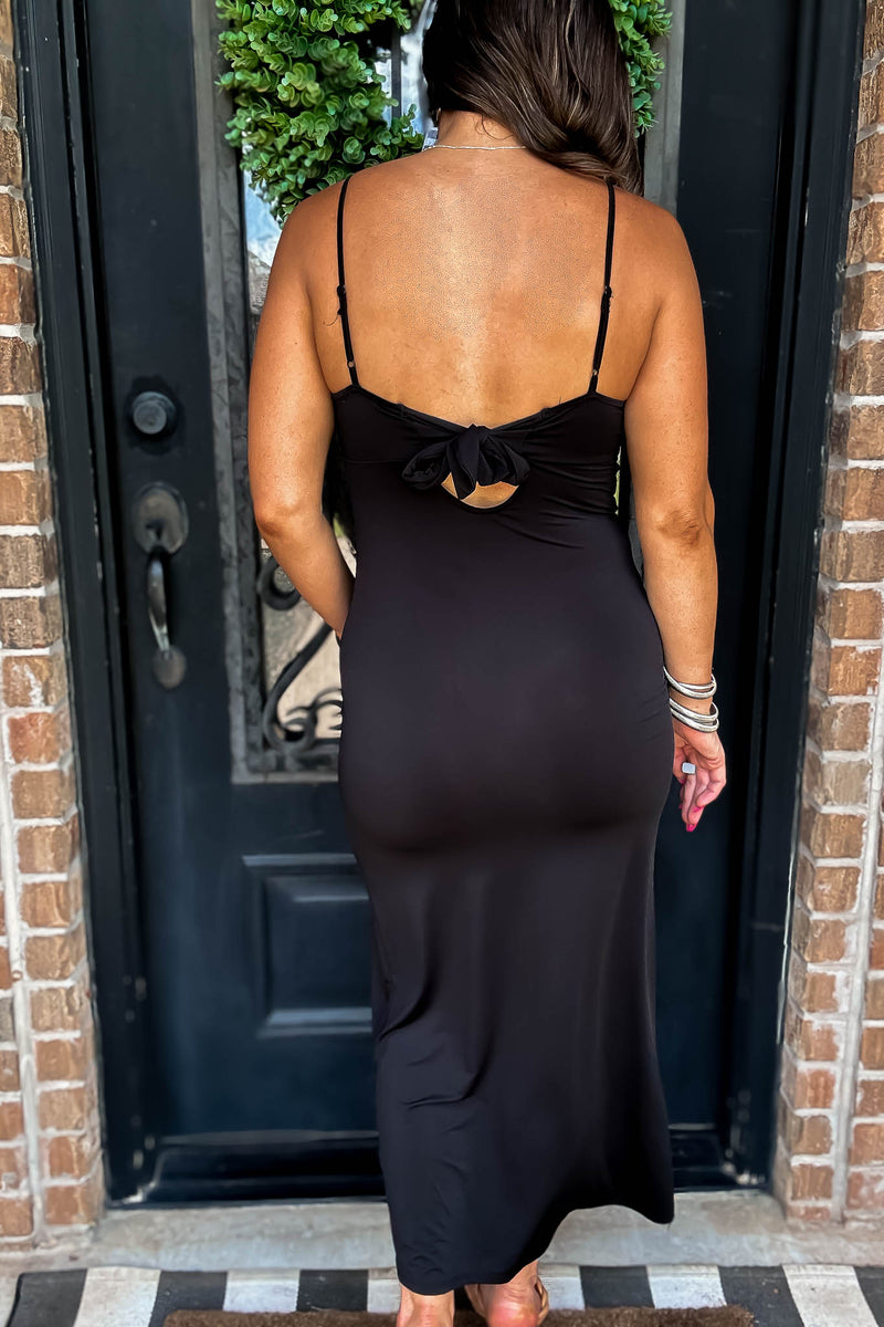 In The Moment Black Dress