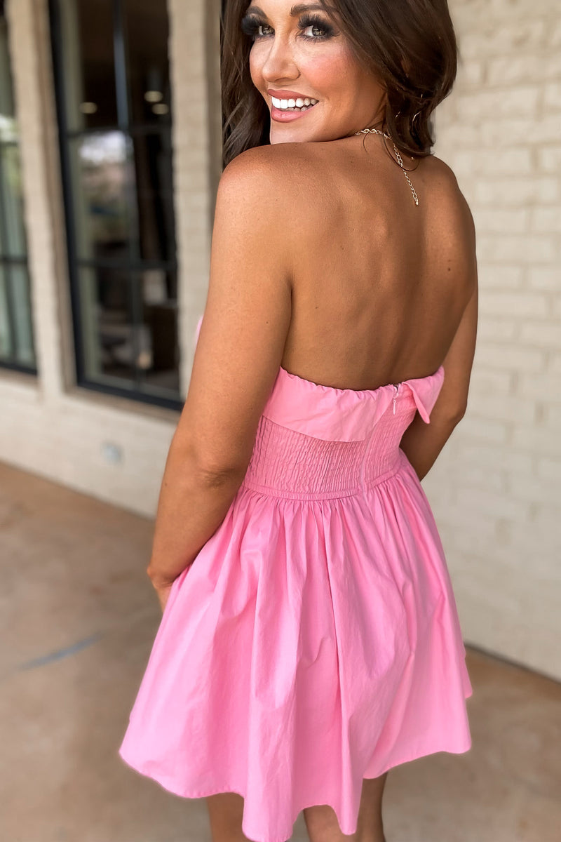 What A Girl Wants Pink Romper