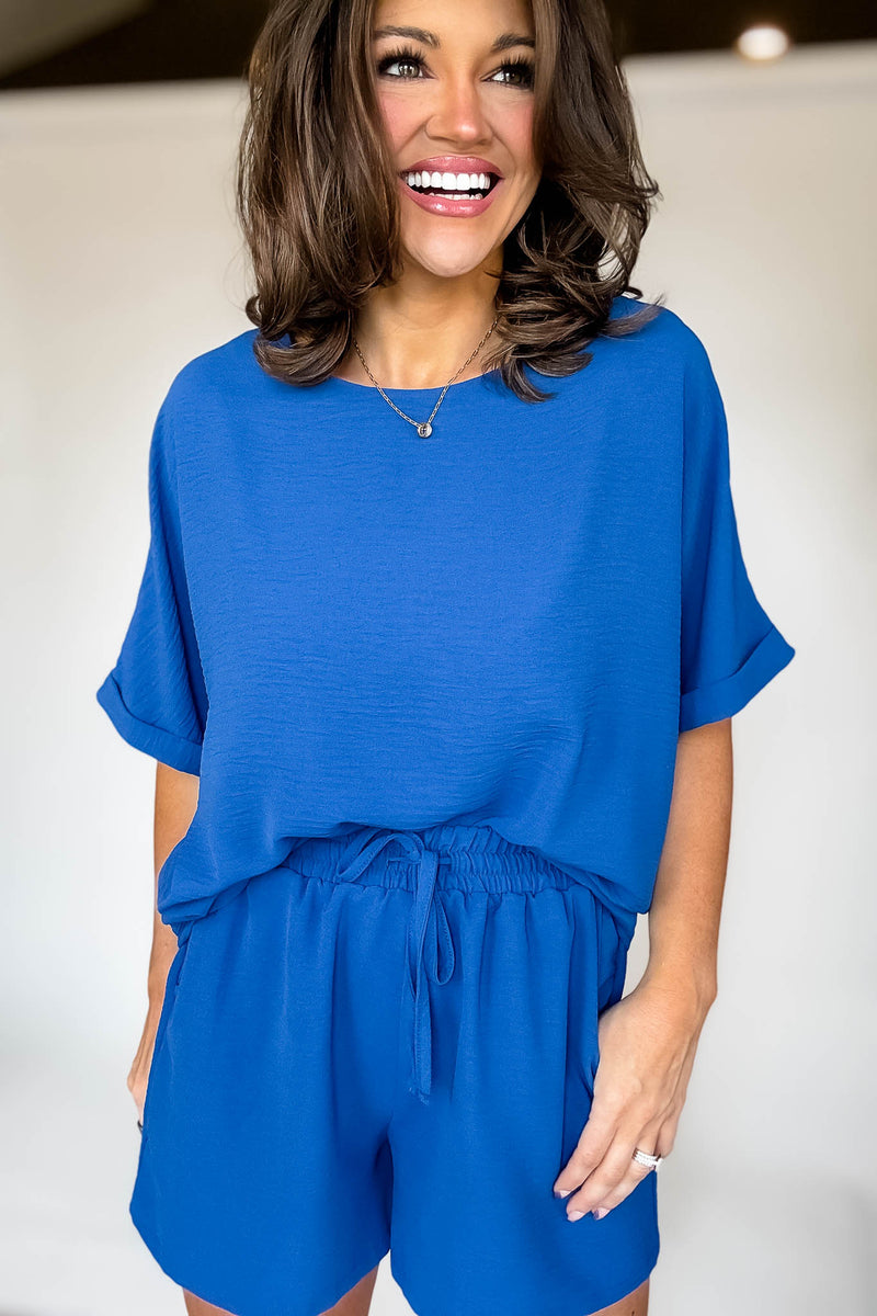 Sparrow Classic Blue Airflow Top