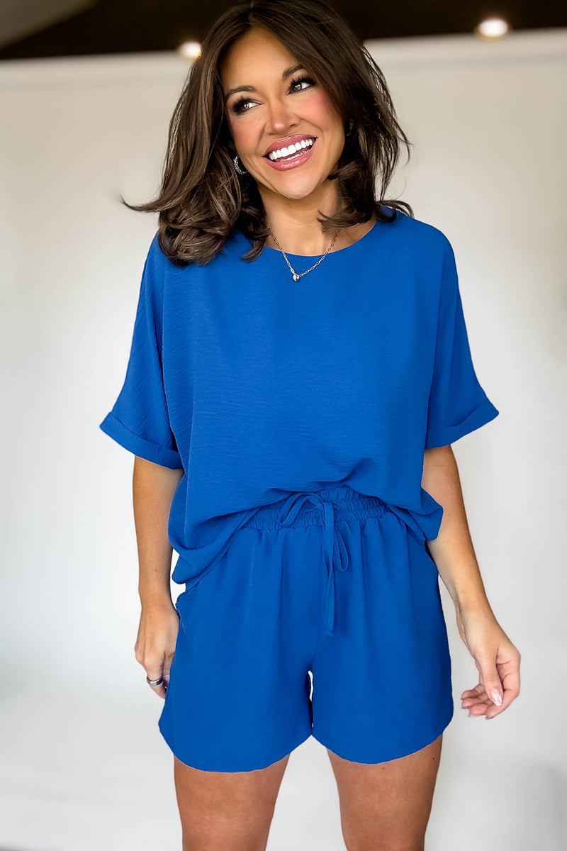 Sparrow Classic Blue Airflow Shorts