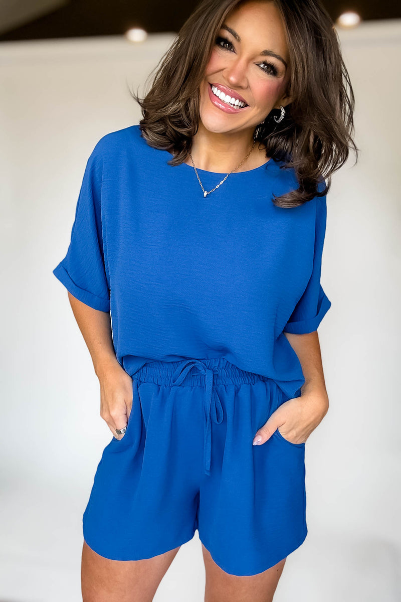 Sparrow Classic Blue Airflow Top