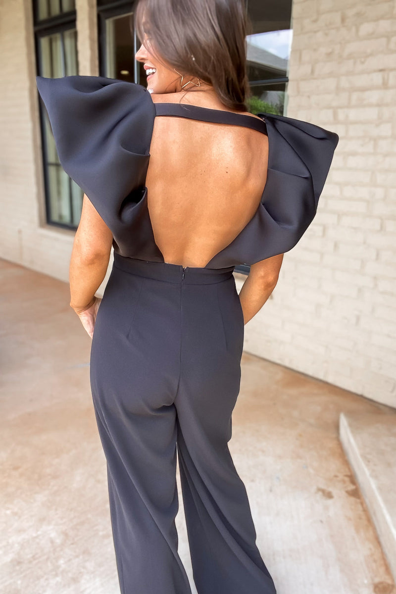 Enticing Endeavors Black Jumpsuit