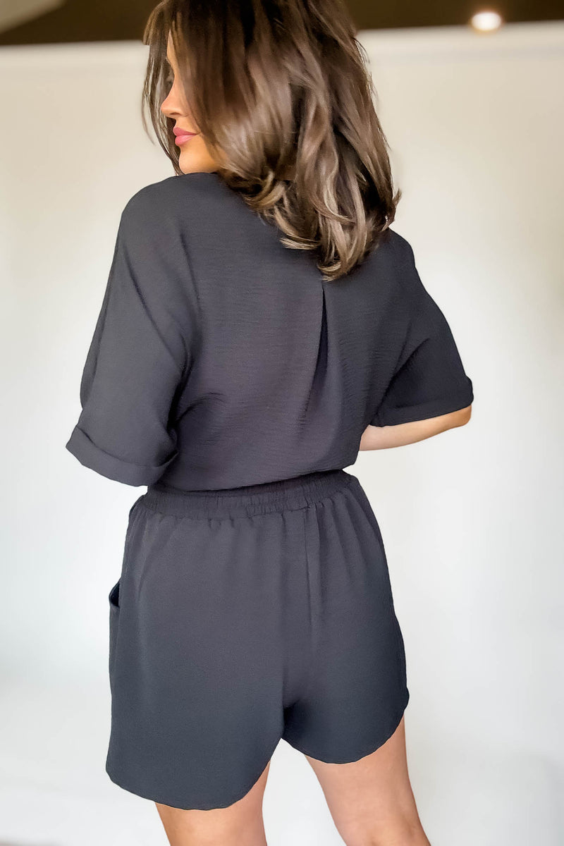 Sparrow Black Airflow Shorts