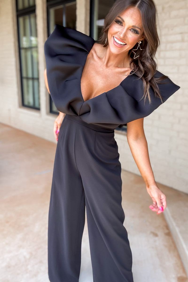 Enticing Endeavors Black Jumpsuit