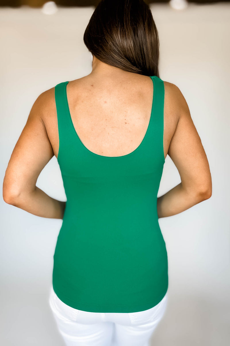 Seamless Kelly Green Tank Top