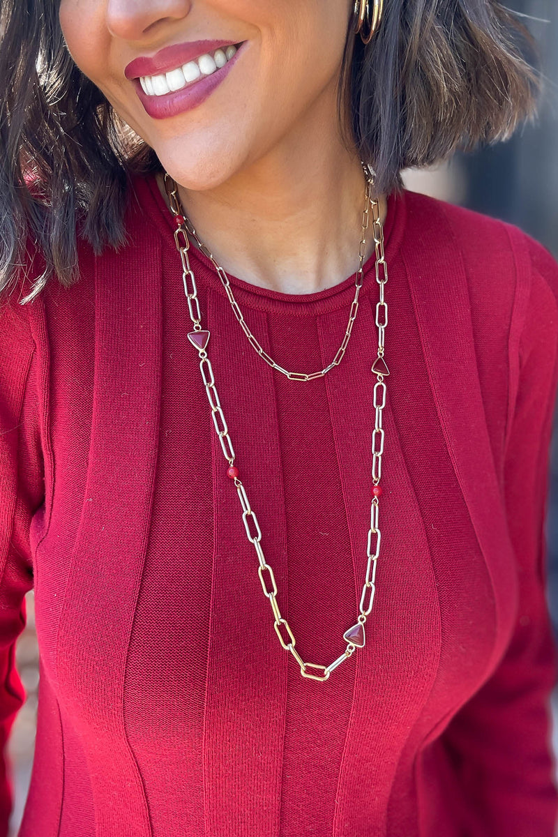 Gold Link Necklace