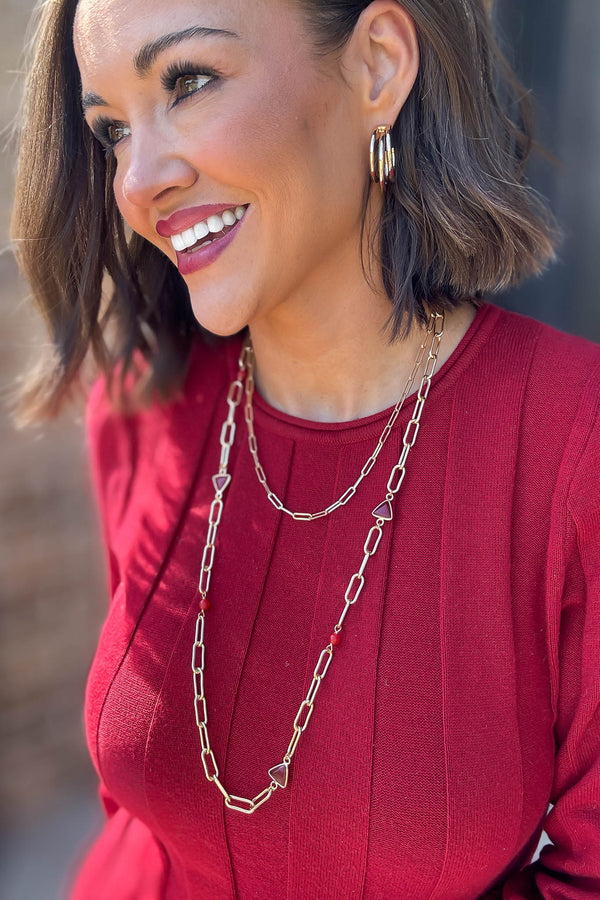 Gold Link Necklace