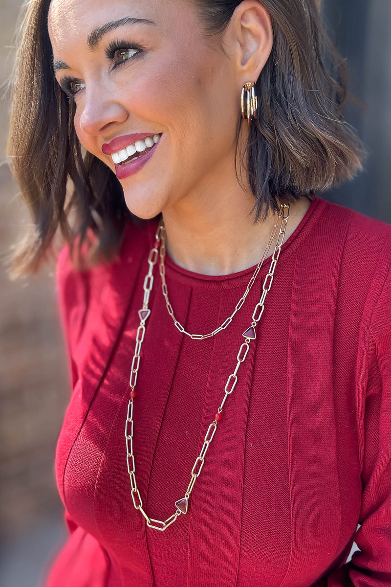 Gold Link Necklace