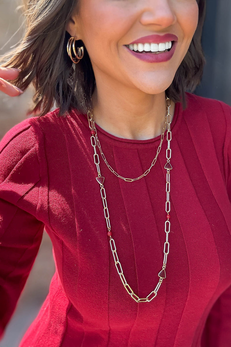 Gold Link Necklace