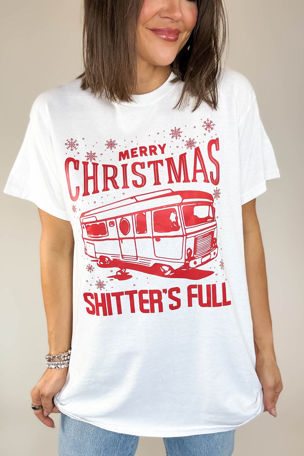 Merry Christmas hitter's Full Heavy Cotton Tee